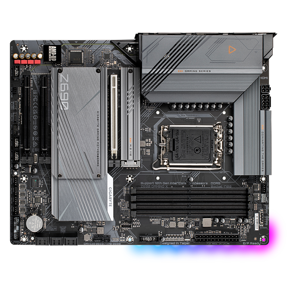 Bekijk afbeelding 2 van Gigabyte 1700 Z690 GAMING X (rev. 1.0) -3xM.2/DP/HDMI/ATX